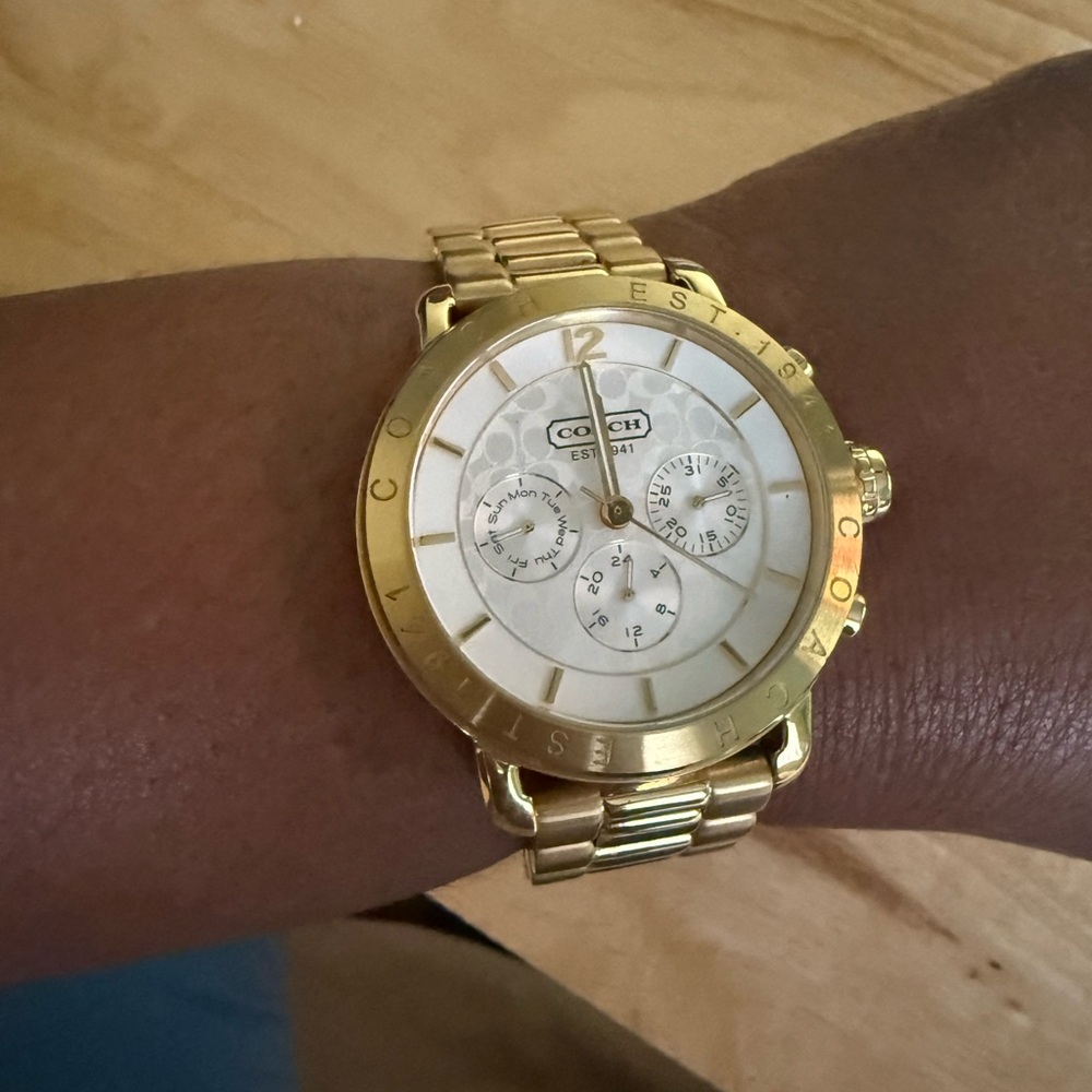Coach Gold Women's Watch